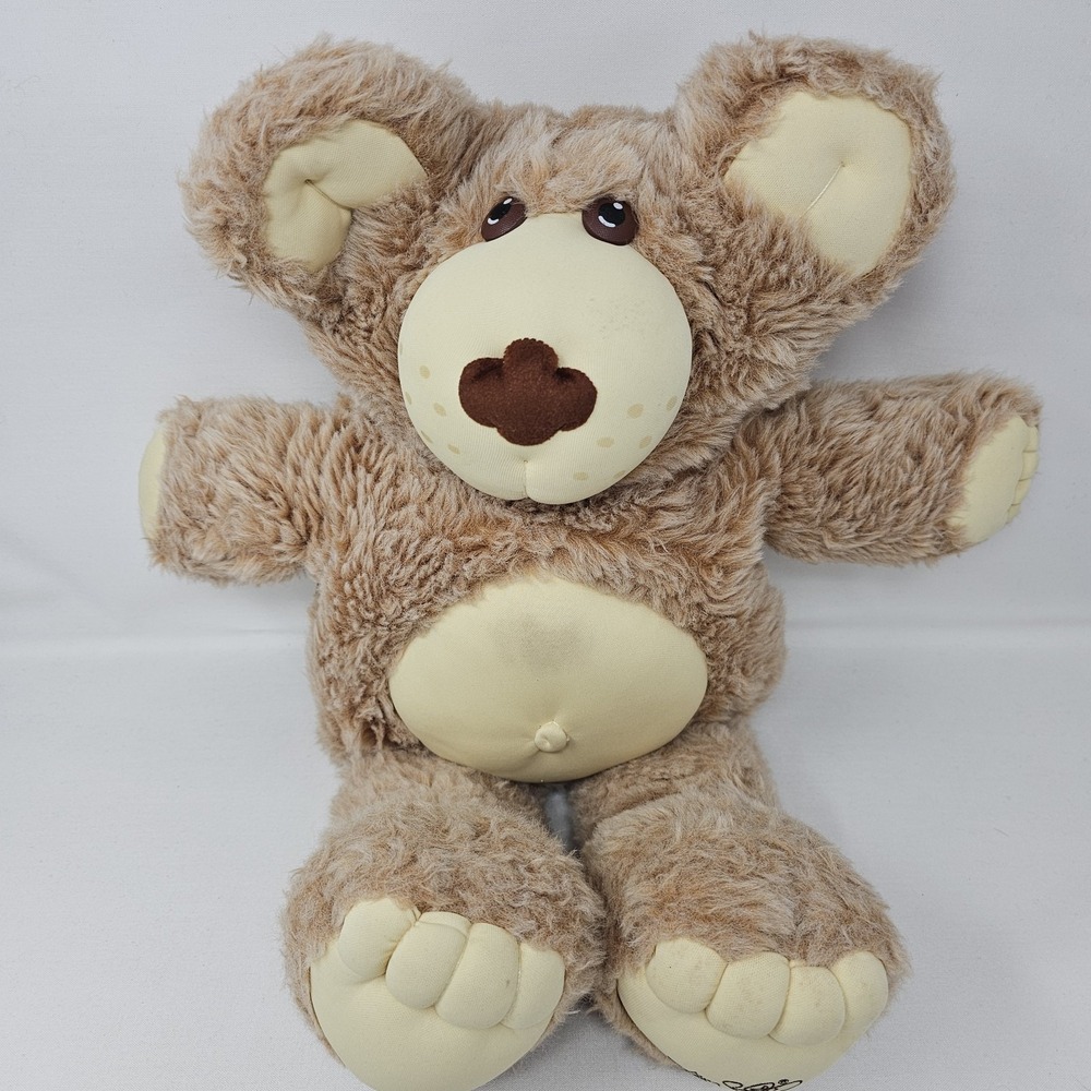 Vintage 1984 Boone Furskin Plush Doll Xavier Roberts No Clothes Teddy Bear